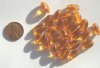 25 14mm Rounded Top Flat Back Topaz Ovals
